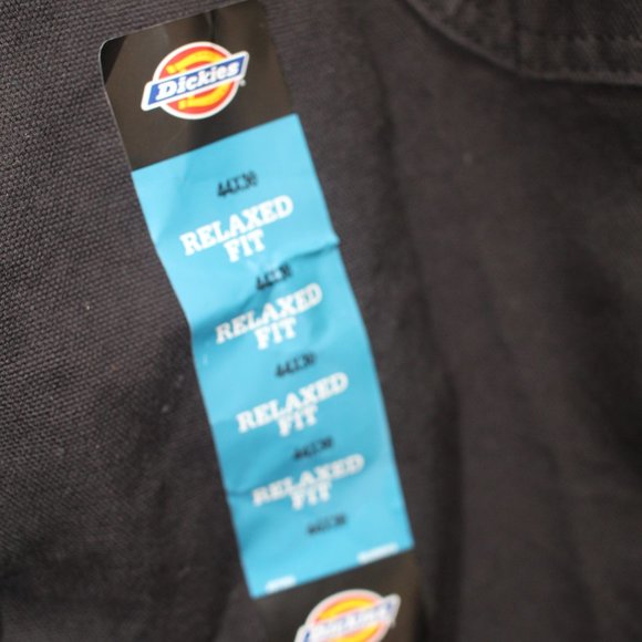 Dickies Mens Relaxed Fit Straight Leg  Black Carpenter Pants Size 44…NWT - Picture 4 of 4